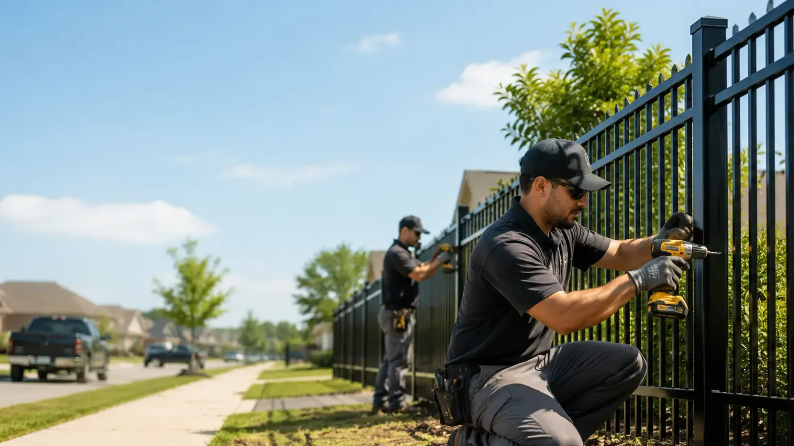 Metal Fence Installation in Amherst, NE